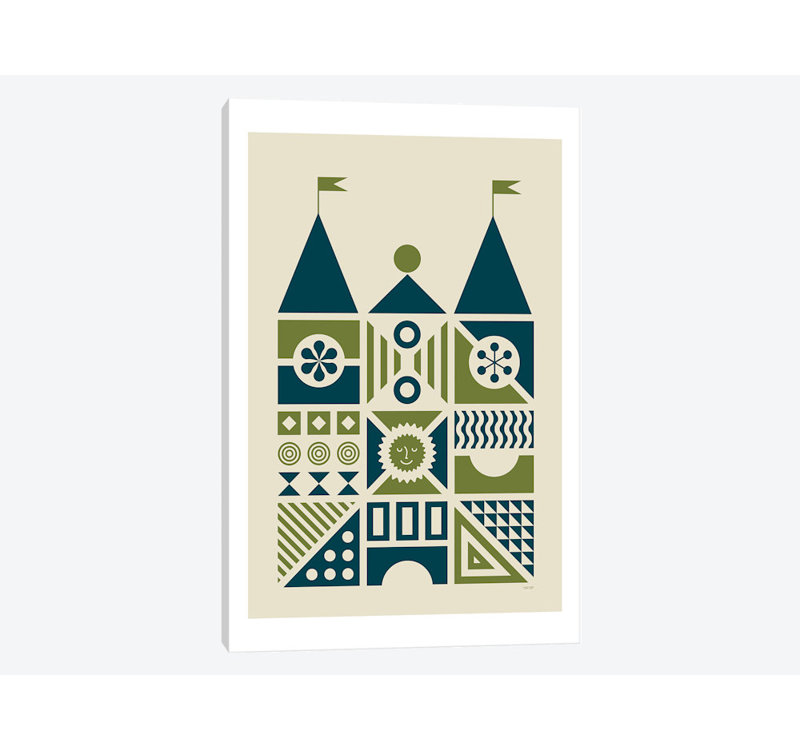 «House IV», impression sur toile, H 26 po x l 18 po x P 1,5 po, Toile tendue, Pas de tapis