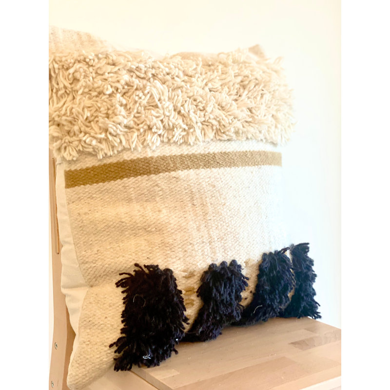 Coussin Amilia Boho, H 22 po x l 22 po