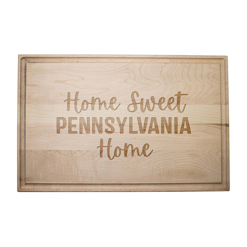 Home Sweet Pennsylvania Home Cutting Board