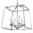 Omero Steel Dimmable Lantern Geometric Chandelier-1672492464-1611498025
