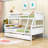 Byron Twin Over Full 2 Drawer Wooden Bunk Bed-737322535