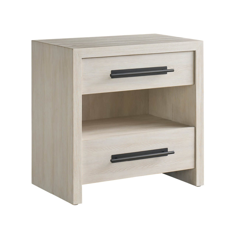 Dwell 2 - Drawer Nightstand, Ivory