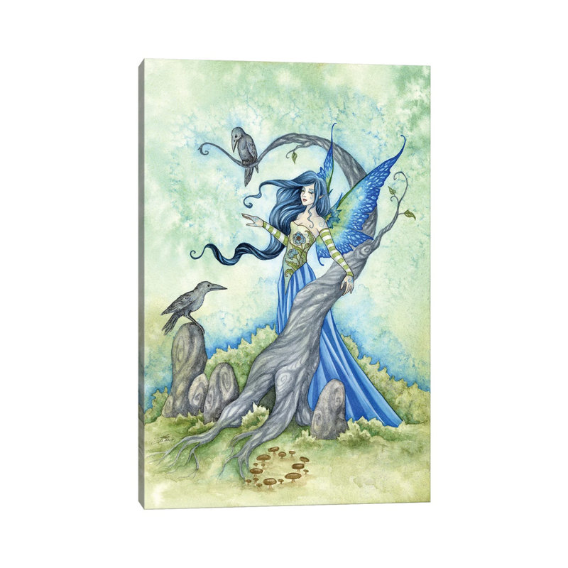 Morgan Le Fae par - Toile tendue, H 18 po x l 12 po x 1,5 po