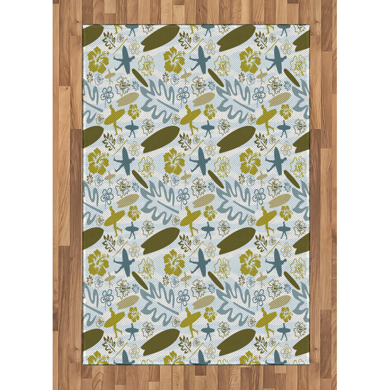 Hammd Hand Woven Area Rug, Rectangle 120 x 180cm