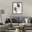 Cadre flottant Flowing Contrast Tan, design par Amber Sterling-739751788-739751795