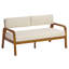 Ensemble de canapé d'extérieur 4 pièces avec coussins et table basse