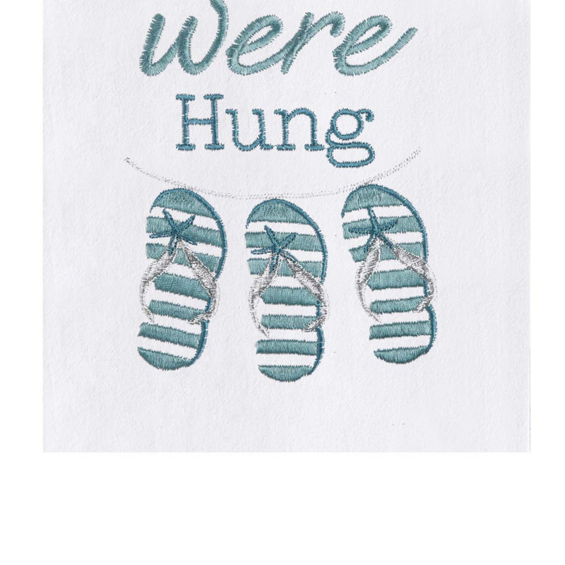 Serviette suspendue Flip Flops