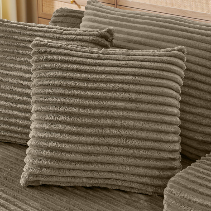 Méridienne simple, paresseuse, sans assemblage, fabriquée en tissu de velours, Brun