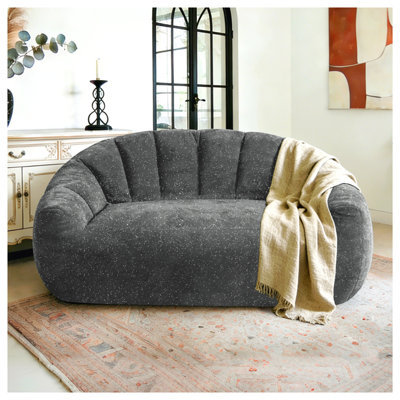 Canapé Bear Paw, fauteuil à billes confortable avec canapé à billes surdimensionné avec accoudoirs et rembourrage spacieux pour la chambre à coucher du salon.