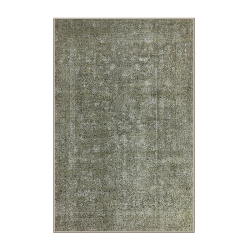 Tapis oriental gris, Rectangle de 3 pi x 5 pi