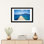 «View of Booby Island and Nevis as Seen From The Pier At Turtle Beach, Saint Kitts», reproduction de photo sur toile