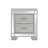Elegant Silver Champagne Accent Table