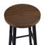 Haydenville Upholstered Counter Stool with Metal Frame-1829680556-1829680557