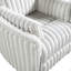 Fauteuil inclinable luxueux rembourré en velours côtelé luxueux gris 1 pièce
