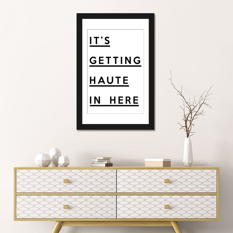 It's It's Haute in Here par Honeymoon - Reproduction de giclée sur toile tendue avec châssis, H 32 po x l 24 po x P 1 po