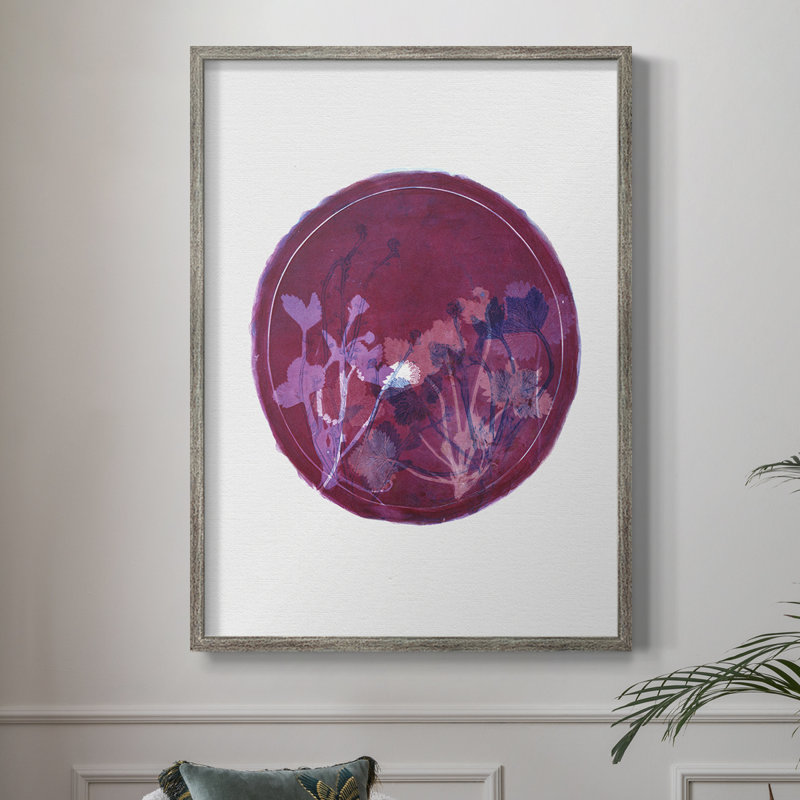 «Strawberries and Forg II», reproduction encadrée - bois massif, H 21 po x l 17 po