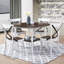 Round Dining Furniture Set 1Table With 4 Chairs