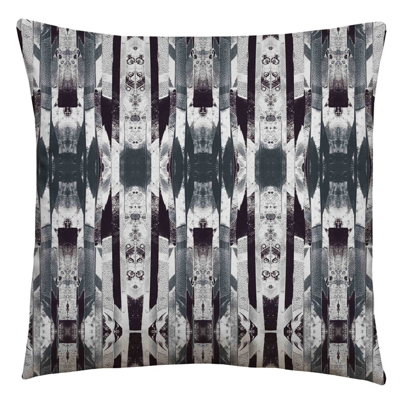 Rippeon Indoor / Outdoor Abstract Square Cushion