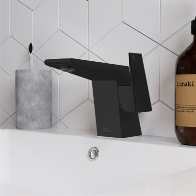 Carre Single Hole Bathroom Faucet