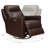 Ibis Power Headrest Top Grain Leather Swivel Glider Recliner-104707333