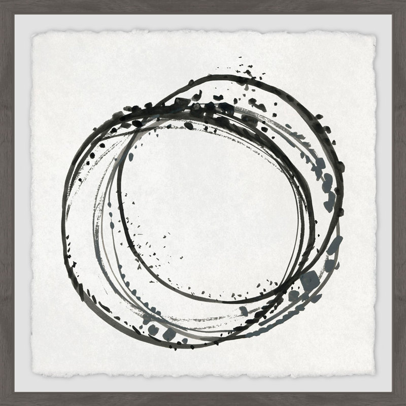 Infinite Circles par Julia Posokhova - reproduction de cadre photo, H 12 po x l 12 po x P 1,5 po