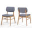 Chaise d'appoint en bois massif Drumadried, chaise de salle à manger, chaise de salle à manger, chaise de cuisine, chaise d'appoint-20424944-20424943