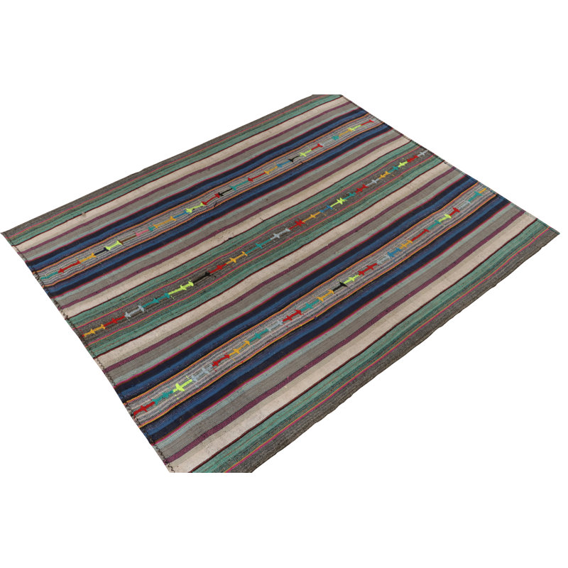 Chaput One-of-a-Kind 7'4" X 9'4" Hand Knotted Area Rug