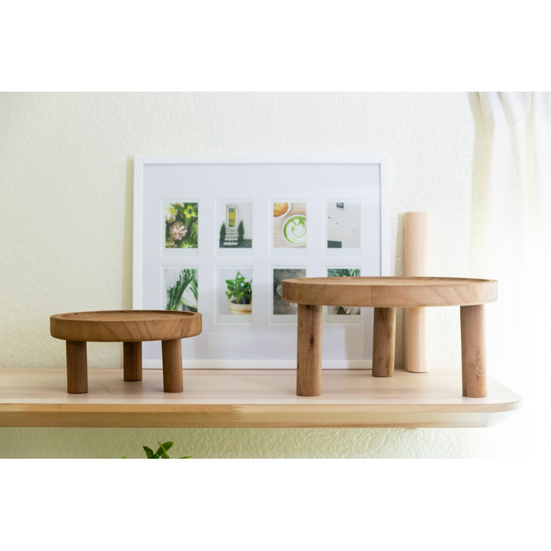 Linford Wood Plant Stand - Set of 2