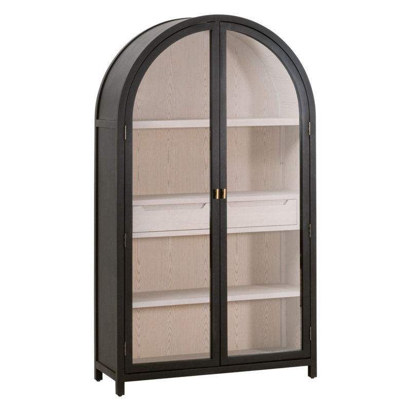Toulouse Wood Glass Display Cabinet