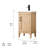 Reynaldo 20'' Freestanding Single Bathroom Vanity with Ceramic Top-1704661842