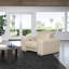Fauteuil inclinable standard en cuir fleur gris 49 po Grischy-61069277