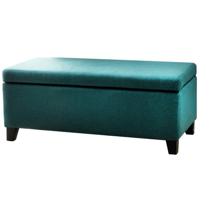 Fabric Storage In Teal - Birch, Extra Space Colored Seat Fabric, Birch Support
