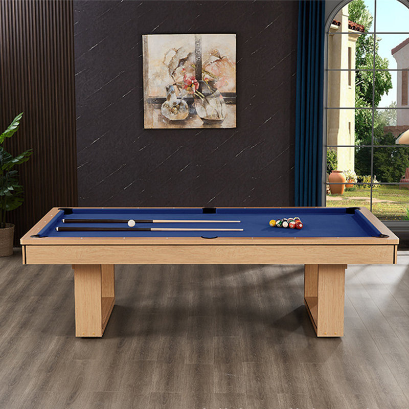 3-In-1 Pool Table IQOWEL Multi Game Pool Table, Blue, 32" H x 108" L x 60" D