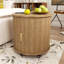 Table de bout cylindrique Mid Century