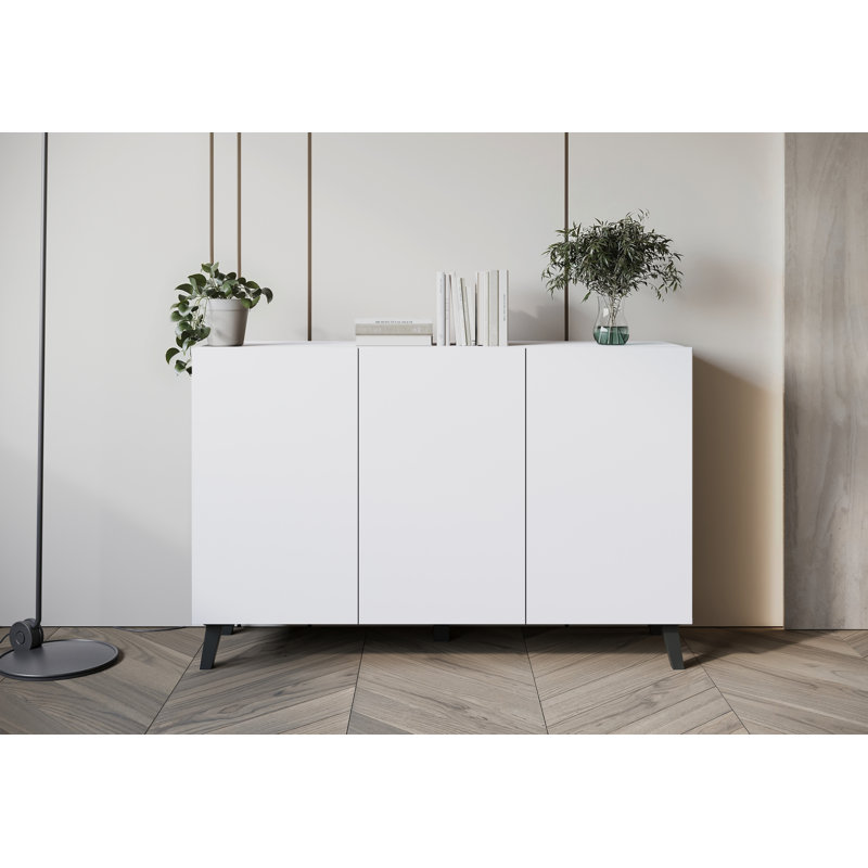 Demitric 120cm Sideboard, White