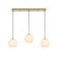 Luminaire suspendu sphérique pour îlot de cuisine à 3 lumières Snead-311814501-353851082