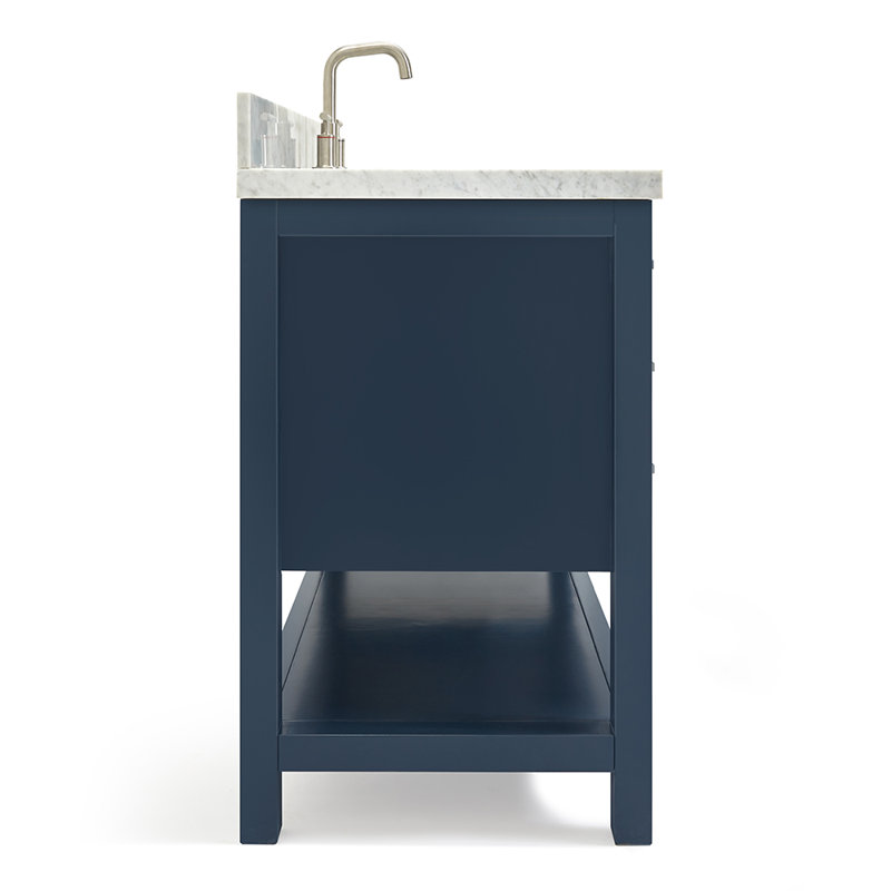 Magnolia Bath Vanity Oval Basin S049SCWOV, Midnight Blue, Oval