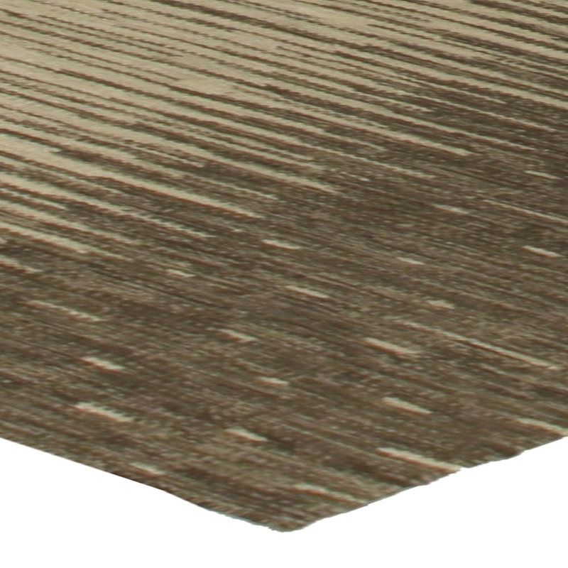 Modern One-of-a-Kind Rectangle 9'2" X 12'2" Hand Knotted Area Rug