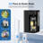 Countertop Reverse Osmosis Water Filter System 8-Stage Purification With Remineralization And TDS & Filter Life Monitor, 3:1 Pure To Drain-121501447