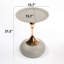 Petite table d'appoint ronde pour petits espaces, table basse, petite table basse de salon, table de bout-1929291125