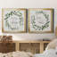 «Family Forever», art textuel sur toile 2 pièces-931553125-931553147
