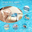 Inflatable Floating Chair Pool Lounger Raft, Adult Size Inflatable Pool Floaties for Swimming Pool Beach Water Fun