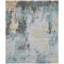 Tapis gris / turquoise noué à la main-66707975
