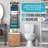 Black Wall-mounted Towel Rack & Holder