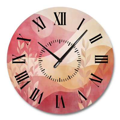 Horloge murale Blush