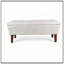 Banc rembourré avec siège souple et pieds robustes-1940005392