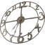 Très grande horloge murale 34 po