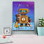«The Toy Robot» par Cindy Thornton, art mural sur toile-2015996497