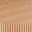 Table basse ronde en bois 35,43 po-1868342330