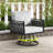 Tommy 6-piece Woven Rope Outdoor Conversation Set With Swivel Rocker, Cushions, And Coffee Table-676692203